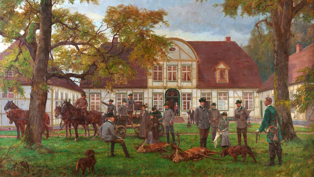 Jäger, Maler, Militär