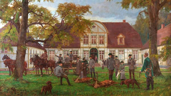 Jäger, Maler, Militär