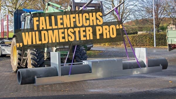 Betonrohrfalle im Langzeittest: „Wildmeister Pro“ von Fallenfuchs