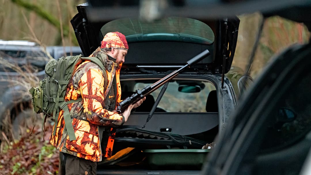 Mit der Büchse unterwegs