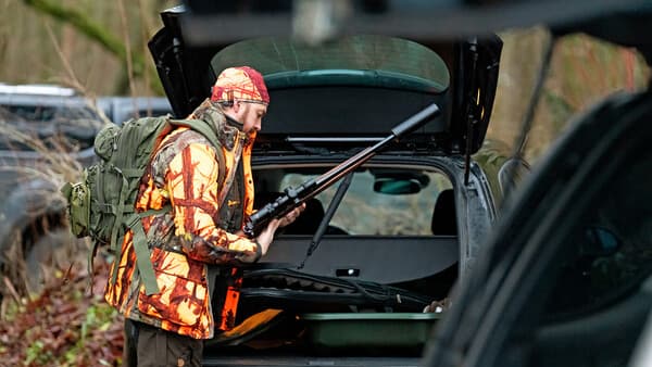 Mit der Büchse unterwegs