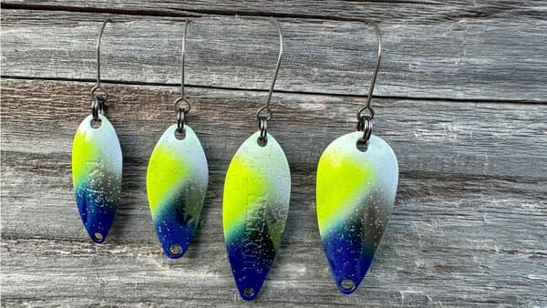 Mit Spoon am Forellensee